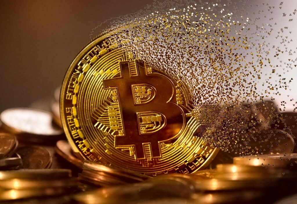 Réseau blockchain décentralisé illustrant la finance décentralisée DeFi pour investisseurs patrimoniaux