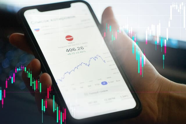 Graphique de marché — comparer ETF et fonds actifs